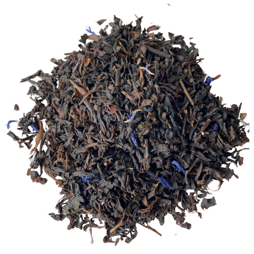 COLLINE BLEU-THÉ - Thé noir aromatisé rhubarbe, cerise et fraise