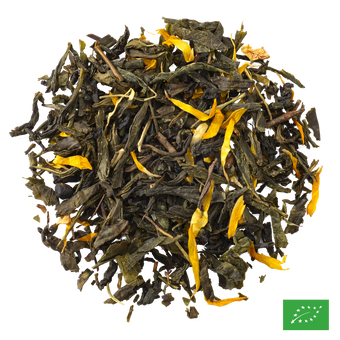 ROUGE BAISER - Thé vert aromatisé fruits rouges, vanille - Bio