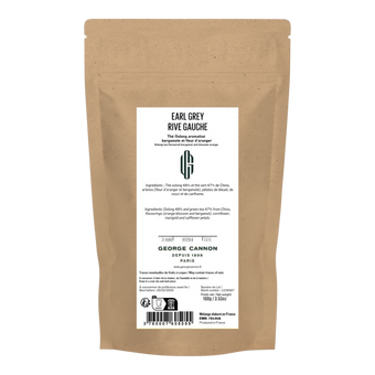 EARL GREY RIVE GAUCHE - Thé Oolong aromatisé bergamote, fleur d'oranger