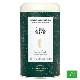 ÉTOILE FILANTE - Thé vert aromatisé épices - Bio