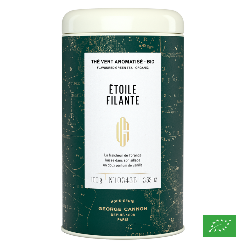 ÉTOILE FILANTE - Thé vert aromatisé épices - Bio