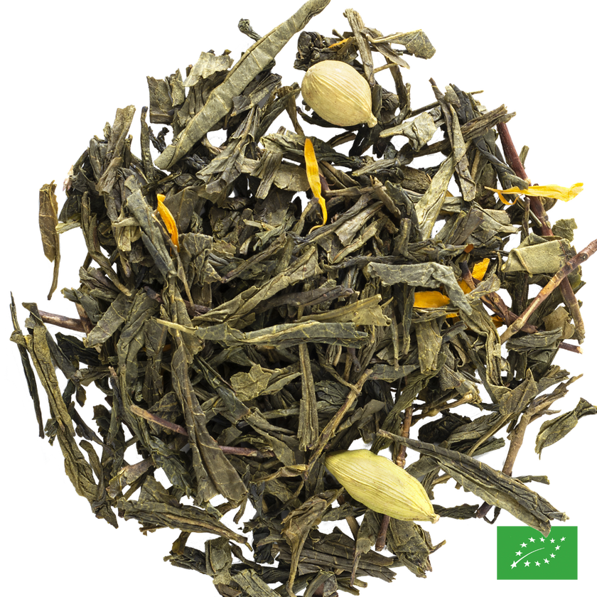 ÉTOILE FILANTE - Thé vert aromatisé épices - Bio