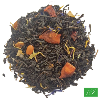 LES BELLES DE NUITS - Thé noir à l'anis étoilé aromatisé mandarine, vanille - Bio