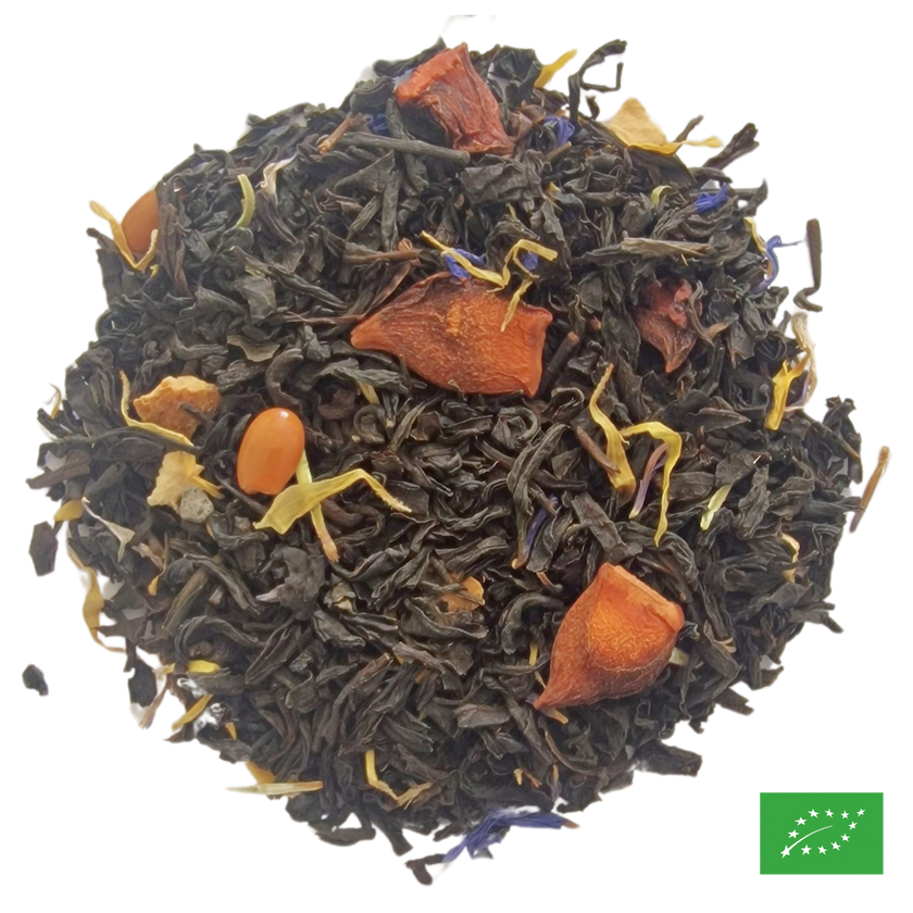 LES BELLES DE NUITS - Thé noir à l'anis étoilé aromatisé mandarine, vanille - Bio