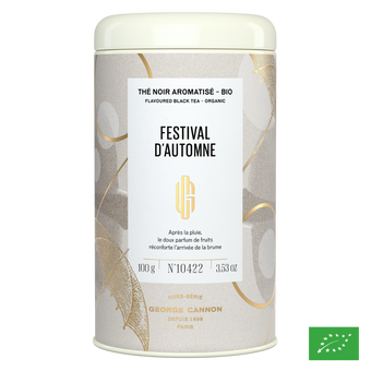 FESTIVAL D'AUTOMNE - Thé noir aromatisé coing, pomme - Bio
