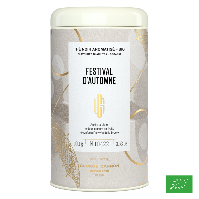 FESTIVAL D'AUTOMNE - Thé noir aromatisé coing, pomme - Bio