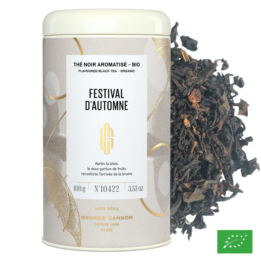 FESTIVAL D'AUTOMNE - Thé noir aromatisé coing, pomme - Bio