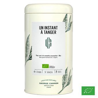 UN INSTANT À TANGER - Thé vert à la menthe aromatisé - Bio