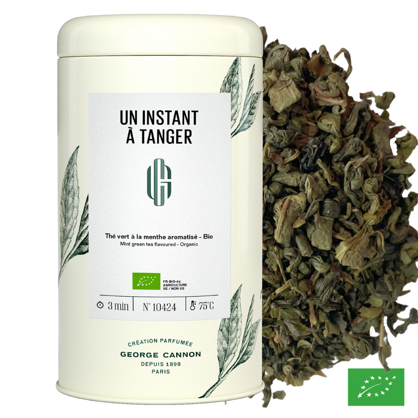 UN INSTANT À TANGER - Thé vert à la menthe aromatisé - Bio