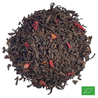 DÉLICE FRUITÉ - Thé noir aromatisé fruits rouges - Bio