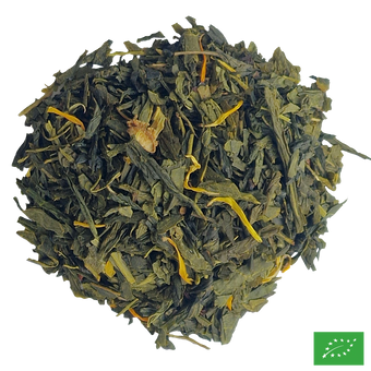 LES RUCHES DE MAJUNGA - Thé vert aromatisé miel et vanille - Bio