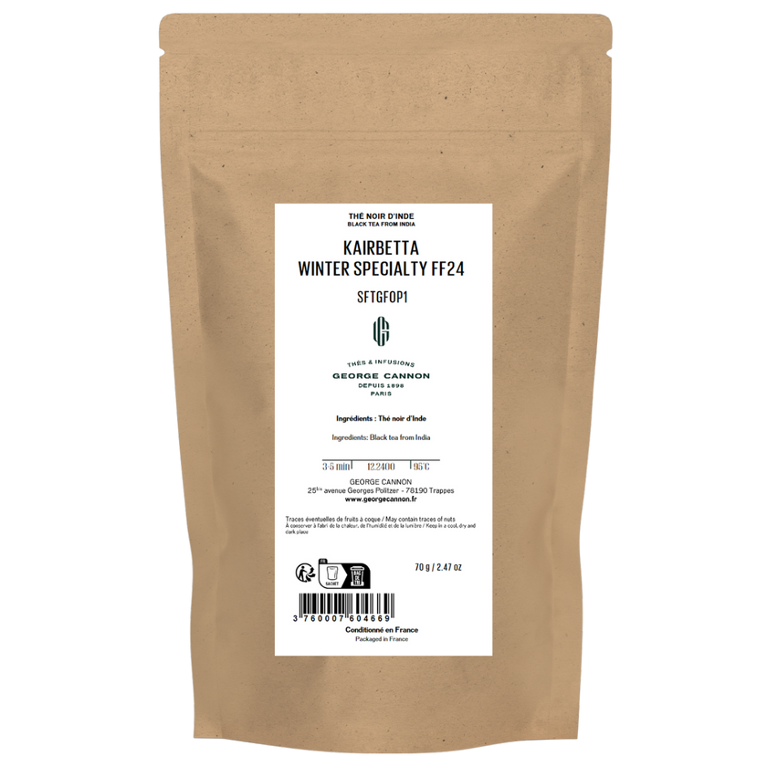 Thé noir d'Inde Kairbetta FROST TEA SFTGFOP1