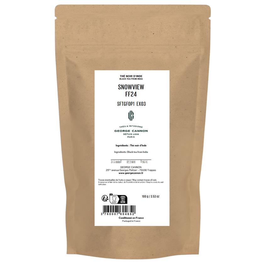 Thé noir Darjeeling SNOWVIEW SFTGFOP1 FF24