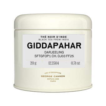 Thé noir Darjeeling  GIDDAPAHAR SFTGFOP1 CH. DJ03 FF25