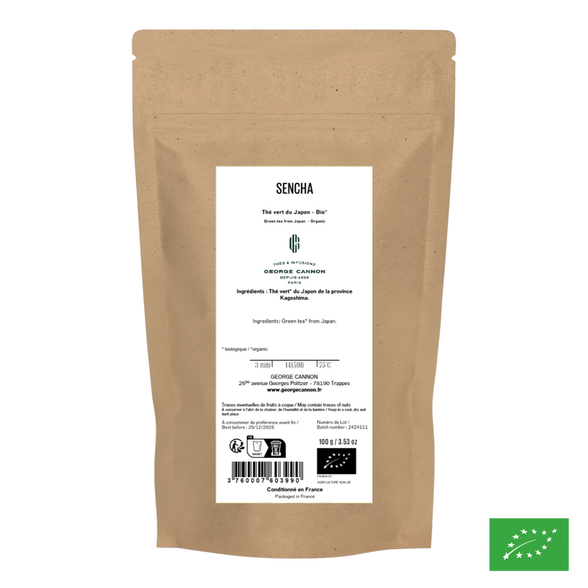SENCHA - Thé vert du Japon - Bio
