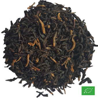 YUNNAN AIGUILLES D'OR - Thé noir de Chine - Bio