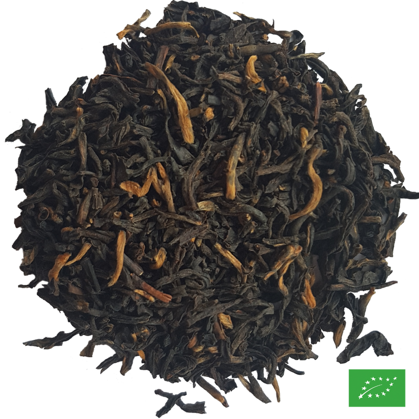 YUNNAN AIGUILLES D'OR - Thé noir de Chine - Bio