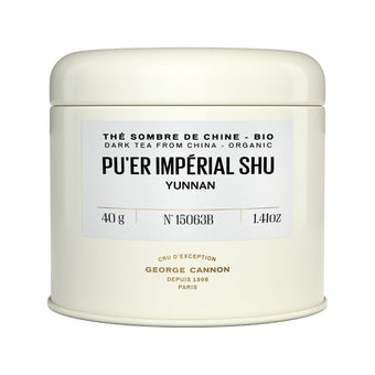 Thé sombre de Chine PU'ER IMPERIAL SHU - Bio