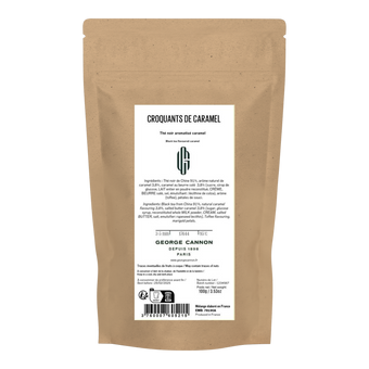 CROQUANTS DE CARAMEL - Thé noir aromatisé caramel