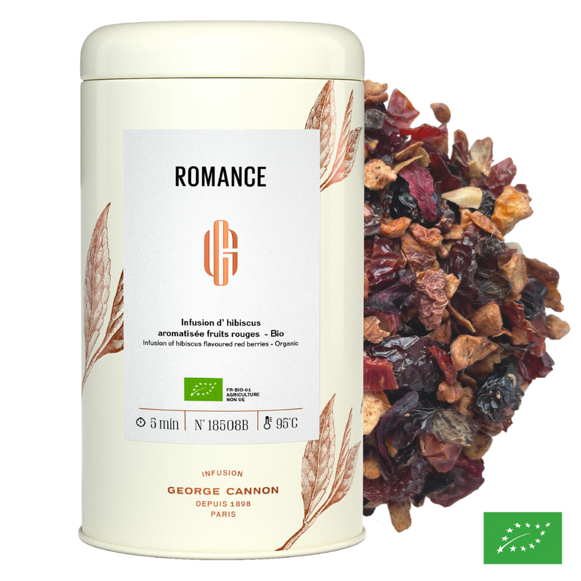 ROMANCE - Infusion d'hibiscus aromatisée fruits rouges - Bio