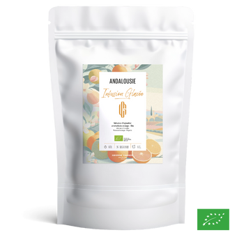 ANDALOUSIE - Infusion glacée d'églantier aromatisée orange - Bio