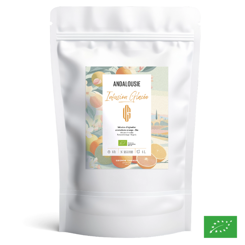 ANDALOUSIE - Infusion glacée d'églantier aromatisée orange - Bio