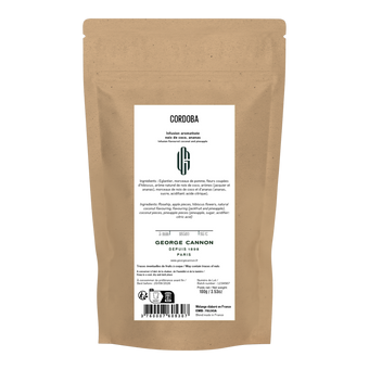 CORDOBA - Infusion aromatisée à la noix de coco et à l'ananas
