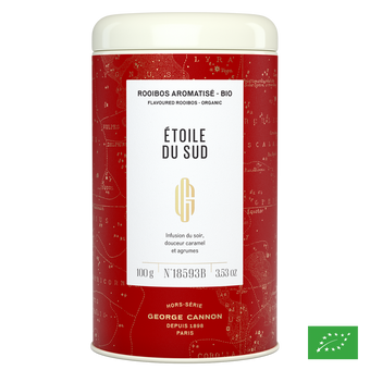 ÉTOILE DU SUD - Rooibos aromatisé vanille, fraise - Bio
