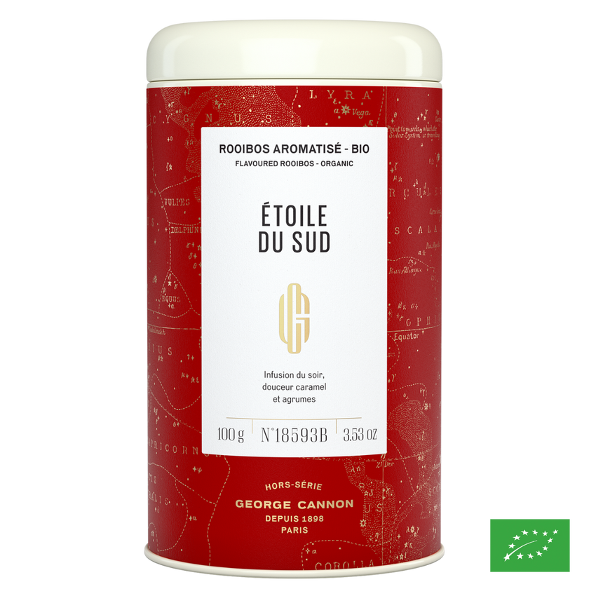 ÉTOILE DU SUD - Rooibos aromatisé vanille, fraise - Bio
