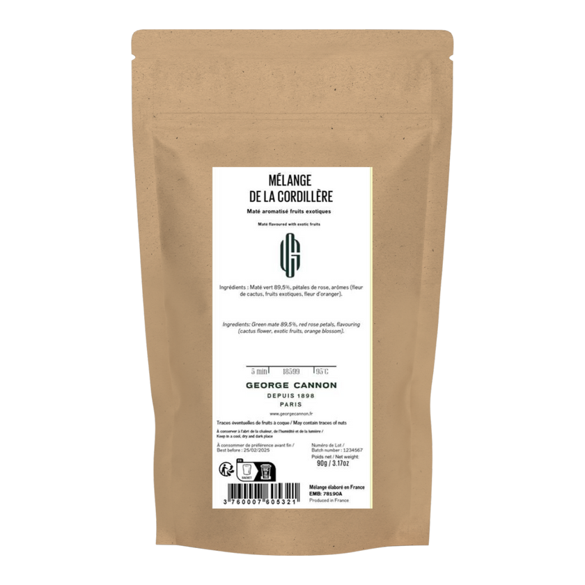 MÉLANGE DE LA CORDILLÈRE - Maté aromatisé fruits exotiques