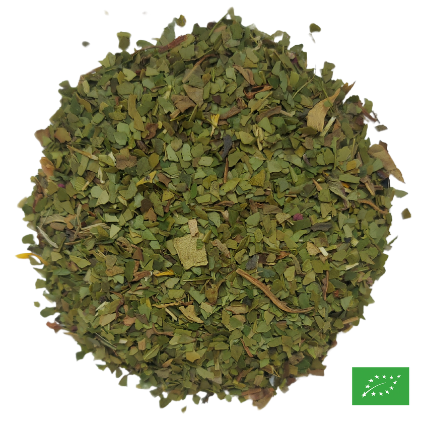 ESCALE À BOGOTA - Maté aromatisé cerise, fève tonka - Bio