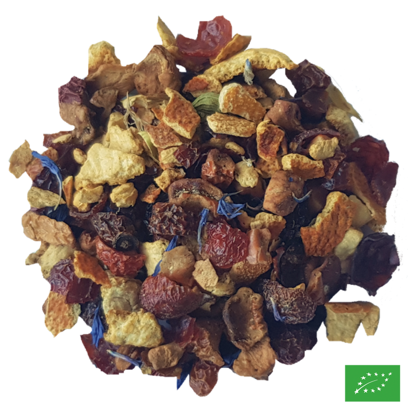 TAHITI - Infusion d'orange et pomme aromatisée fruits exotiques - Bio