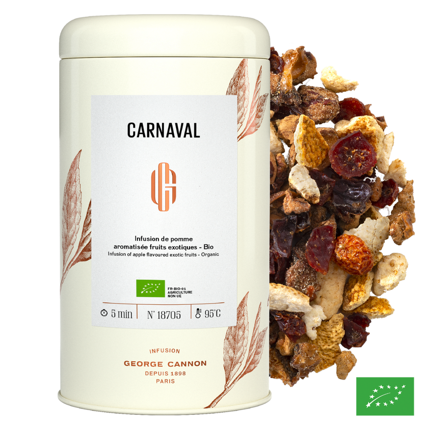 CARNAVAL - Infusion de pomme aromatisée fruits exotiques - Bio