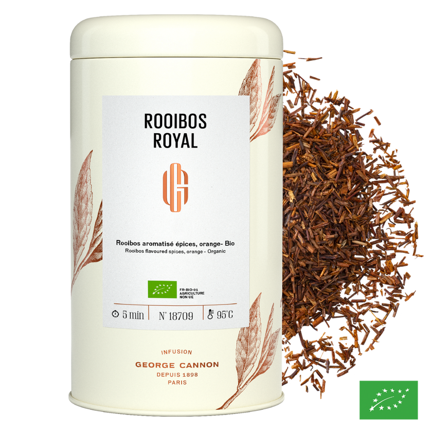 ROOIBOS ROYAL - Rooibos aromatisé épices, orange - Bio