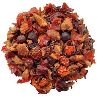 SOUVENIRS D'EN FRANCE - Infusion de pomme, d'hibiscus et betterave aromatisée aux fruits rouges