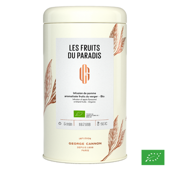 LES FRUITS DU PARADIS - Infusion de pomme aromatisée fruits du verger - Bio