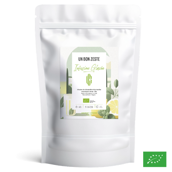 UN BON ZESTE - Infusion glacée de citronnelle et de menthe aromatisée au citron - Bio
