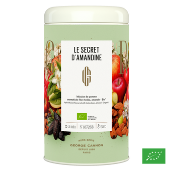 LE SECRET D'AMANDINE - Infusion de pomme aromatisée fève tonka, amande - Bio
