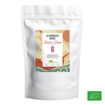 LA CARAVELLE ROUGE - Infusion glacée d’hibiscus et anis aromatisée poivre & fraise - Bio