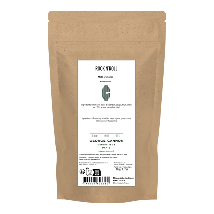 ROCK N’ROLL - Infusion de romarin, thym et sauge aromatisée