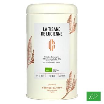 LA TISANE DE LUCIENNE - Infusion de romarin et thym aromatisée - Bio