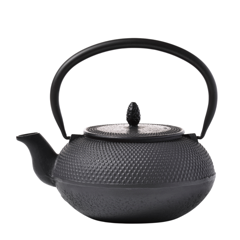 THÉIÈRE JAPONAISE EN FONTE NOIRE 0,60L