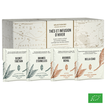 COFFRET THÉS ET INFUSION D'HIVER - Bio