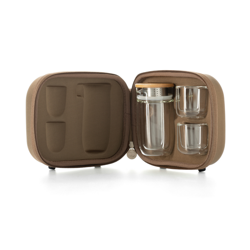 COFFRET THÉIÈRE ET TASSES NOMADE