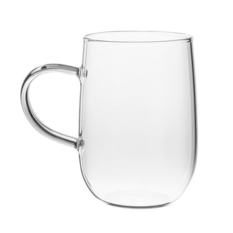 TASSE À THÉ EN VERRE ALLONGÉE