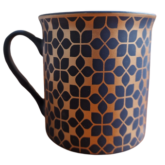 MUG BLEU NUIT ET DORÉ