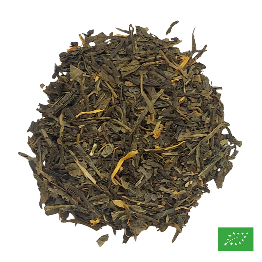 UN SOIR À SHANGAÏ - Thé vert aromatisé - Bio