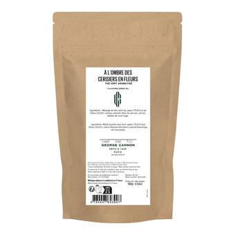A L'OMBRE DES CERISIERS EN FLEUR - Thé vert aromatisé