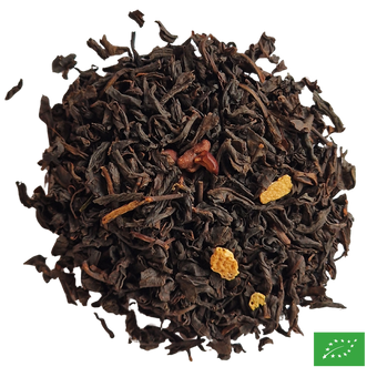 DOUCEUR CHOCOLATÉE - Thé noir aromatisé cacao, orange - Bio