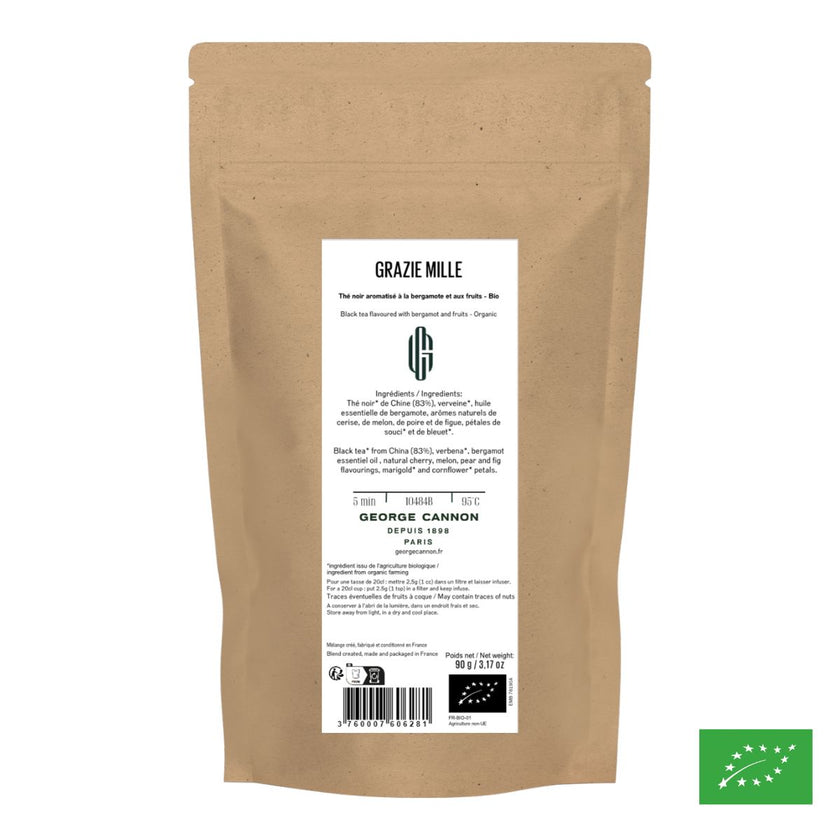 GRAZIE MILLE - Earl Grey Tutti Frutti - Bio